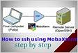 Mobaxterm Connect through SSH gateway jump host gives
